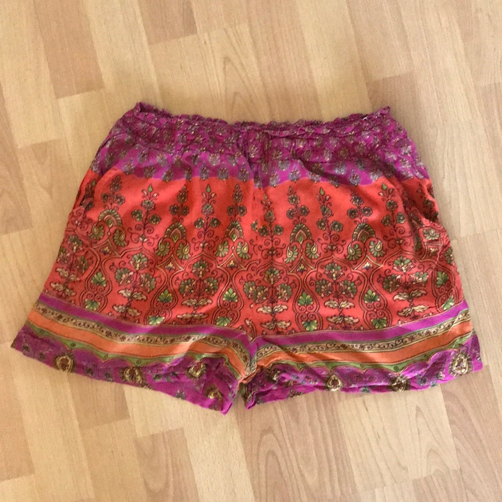 Flowy boho shorts